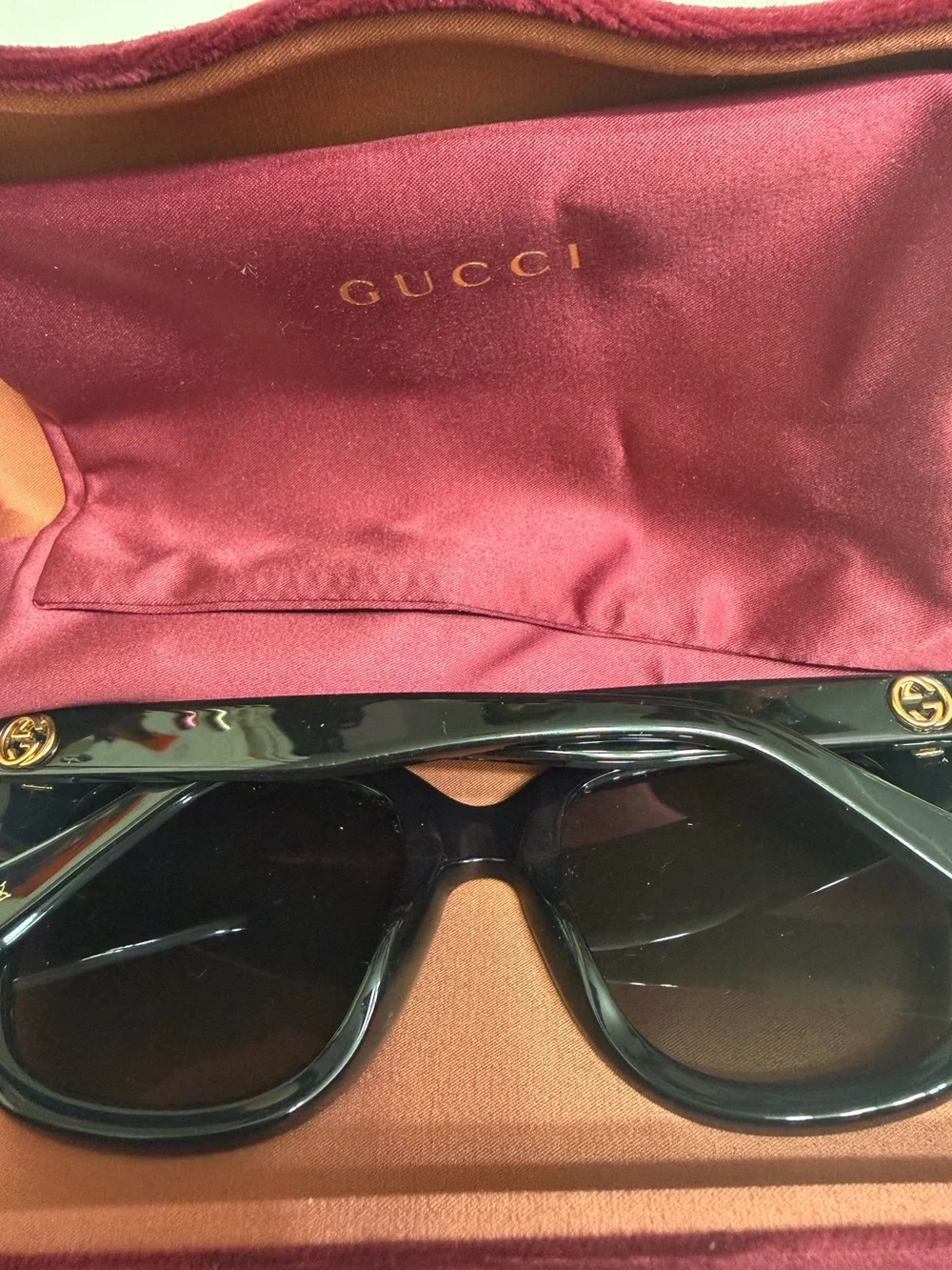 Gucci Polarized Black Sunglasses